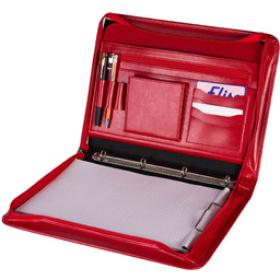 Aktówka biwuar A4 TIZANO BW05 czerwona