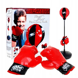 Zestaw Bokserski Treningowy Dla Dzieci Gruszka Rękawice Bokser
