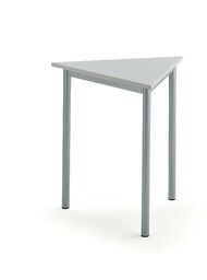 Stół SONITUS TRIANGEL, 700x700x720 mm, laminat HPL szary,