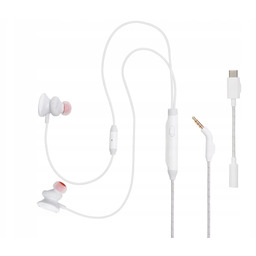 Słuchawki przewodowe Jbl Quantum 50C Białe