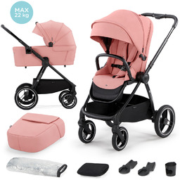 Wózek wielofunkcyjny Kinderkraft 2w1 Nea Różowy