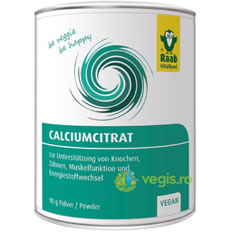 Wegański cytrynian wapnia w proszku 90g