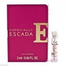 Escada Especially, Próbka perfum