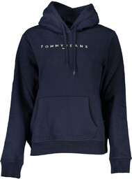 NIEBIESKA BLUZA BEZ ZAMKA, DAMSKA TOMMY HILFIGER