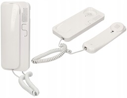 Słuchawka Unifon Cyfral Smart Białay Domofon Analogowy Dwuzyłowy