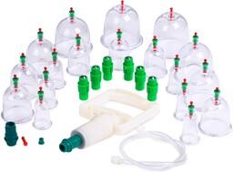 Bańki próżniowe akupunkturowe plastikowe