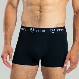 STRIX Męskie bokserki Essential Trunks 2Pack Black