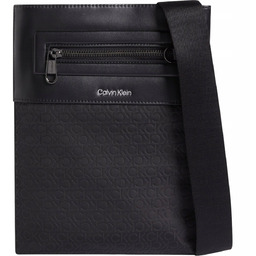 Calvin klein torba listonoszka ck elevated czarna