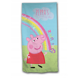 Ręcznik 70X140Cm Bawełna Świnka Peppa Pig