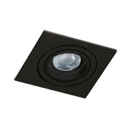 Czarna lampa podtynkowa Caro AZ2434 Azzardo metalowy spot