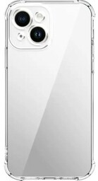 MSVII Etui Anti-shock TPU do iPhone 15, przezroczyste