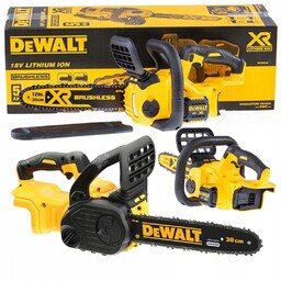 Akumulatorowa Bezszczotkowa piła łańcuchowa pilarka 30cm 18V DeWALT