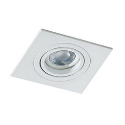 Minimalistyczna lampa sufitowa Caro AZ2433 Azzardo biały wpust