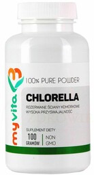 Chlorella Proszek, Myvita, 100g