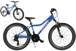 Rower dziecięcy 24'' KANDS DRAGON rama 13'' niebieski