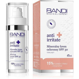 Bandi Anti Irritate, tonujący krem mineralny ochrony SPF
