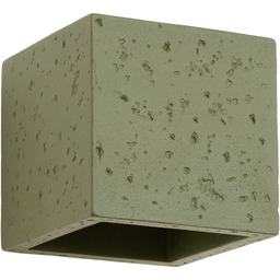 Kinkiet QUAD Beton zielona oliwka SL.1843 - Sollux