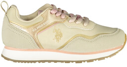 US POLO ASSN. BEŻOWE BUTY SPORTOWE DLA DZIECI
