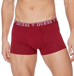 Bokserki marki Guess model U2RF00-KCD31. Kolor Czerwony, Bielizna