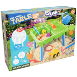 Woopie Stolik Wodny 2W1 Piaskownica 13 Akc.