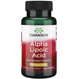 SWANSON Alpha Lipoic Acid 100mg, 120 kapsułek ->