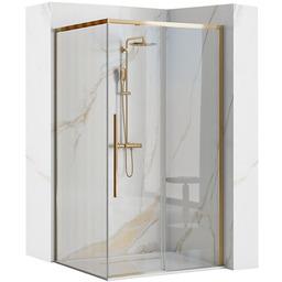 Rea Kabina prysznicowa SOLAR ZŁOTA 90x90