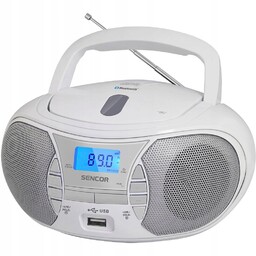 Radioodtwarzacz CD MP3 Aux Sencor Spt 2700WH Biały