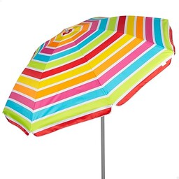AKTIVE 62363 Duży parasol plażowy, ochrona UV50, regulowany