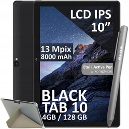 Tablet Android 10" Lte 4/128GB 8000 mAh Wifi