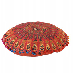 Pufa Medytacja Mandala Joga Łuska Gryki 50 CM