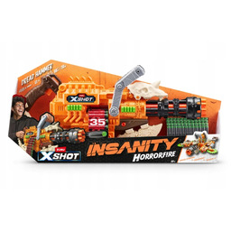 Zuru X-shot Insanity Horror Fire Dread Hammer 064233