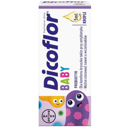 DICOFLOR Baby krople dla dzieci probiotyk suplement diety