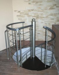 Balustrada metalowa do schodów kręconych DUDA model Venecja