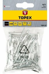 TOPEX Nity aluminiowe 43E501 (50 sztuk)