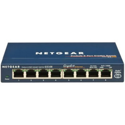 NETGEAR Switch GS108GE Gigabit Ethernet, 8 portów