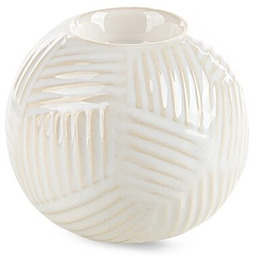 EUROFIRANY Świecznik stojący Romina 01 469055 Kremowy