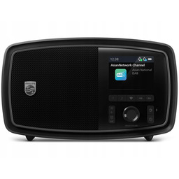 Radio Philips TAV2000DB/00 Cyfrowe Przenośne Czarny