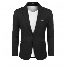 MĘSKA MARYNARKA CASUAL slim fit elegancka sportowa