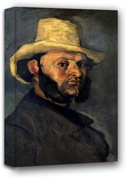 Gustave Boyer in a Straw Hat, Paul Cézanne