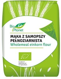 MĄKA Z SAMOPSZY PEŁNOZIARNISTA BIO 1 kg -