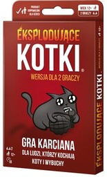 REBEL Gra karciana Eksplodujace Kotki Wersja dla 2