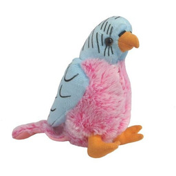 Maskotka Papuga niebieska, 17 cm