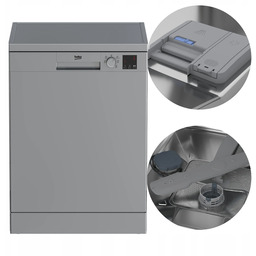 Zmywarka Beko DVN05320S 60cm 13kpl 5programów WaterSafe HotAirDrying