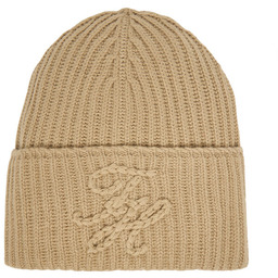 Czapka Tommy Hilfiger Th Elevated Script AW0AW17777 Beżowy