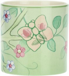 THUN - wazon w stoneware motyle i kwiaty,