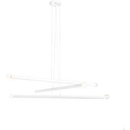 Lampa wisząca Tubo 6 Metalowa Biała
