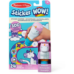 Sticker Wow stempel z naklejkami Jednorożec 32013 Melissa