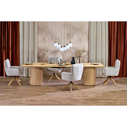 EVEREST stół rozkładany dąb naturalny matowy (3p=1szt)