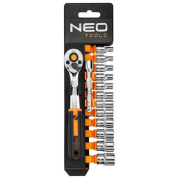 NEO TOOLS 10-000 Zestaw kluczy nasadowych Liczba narzędzi: