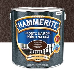 HAMMERITE Farba na rdzę Młotkowy Brązowy 2,5L